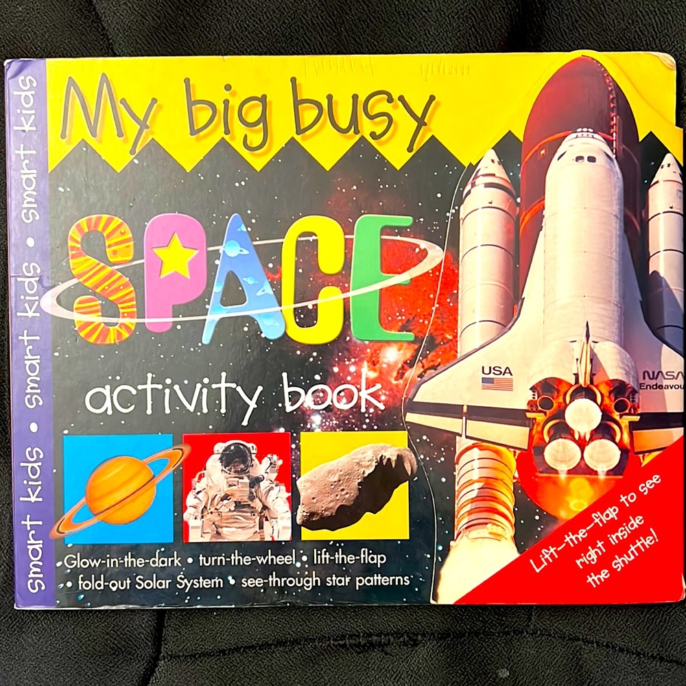 Smart Kids, My Big Busy Space Activity Book